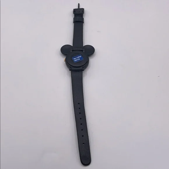 Vintage Black Mickey Mouse Watch - Picture 4 of 5